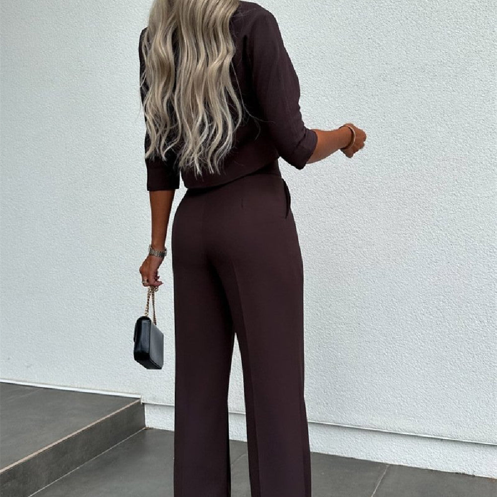 Marleah™ | Oberteil mit hoher Taille und weitem Bein.