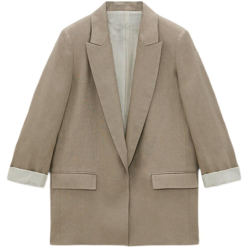 Lynn - Linnen Blazer
