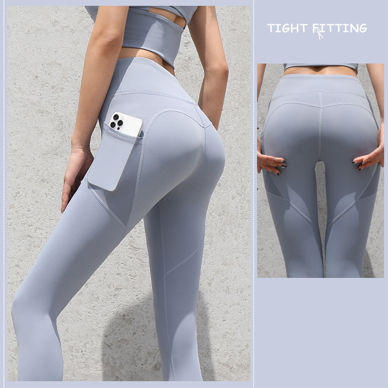 Rineah™ | Sport Seamless Legging met Zakken