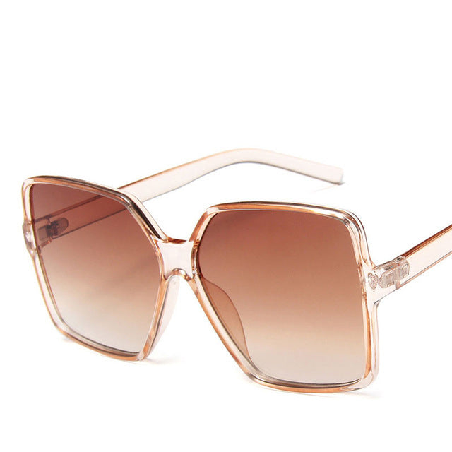 Naleah - Trendy Zonnebril met Grote Frame