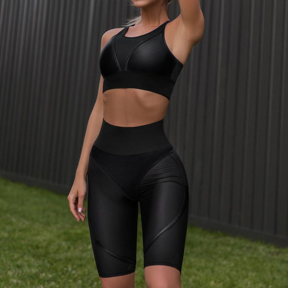 Sereah™ | Sportieve Sexy High Waist Korte Legging Set.