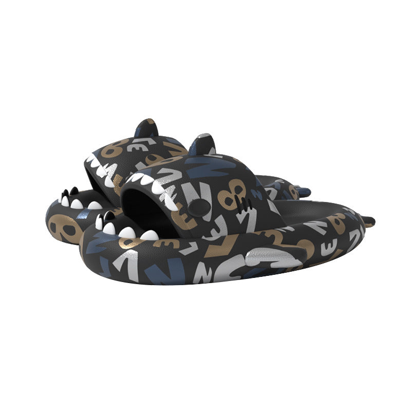 Sharky Stappers™ | Punk Shark Slippers