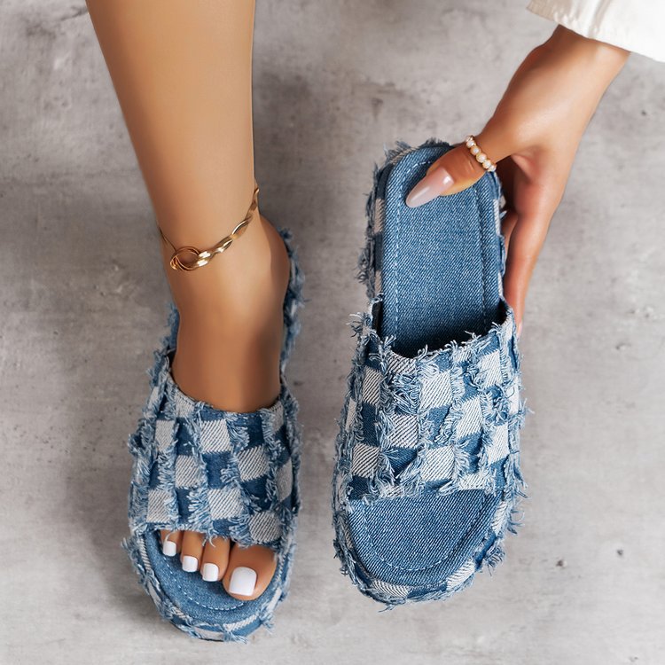 Selah ™ | Denim Slippers