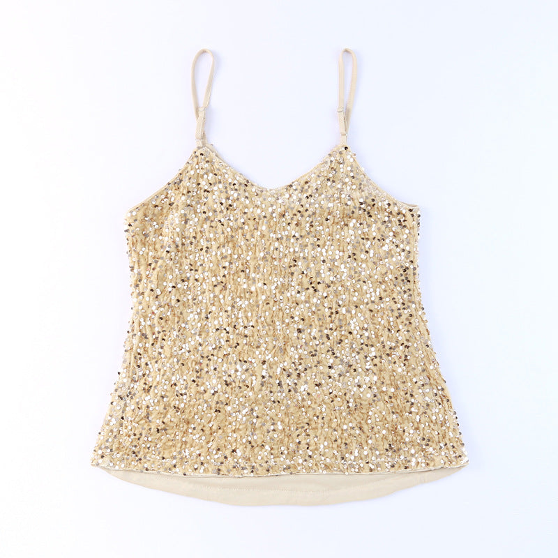 Sharis™ | Paillet Dames Top