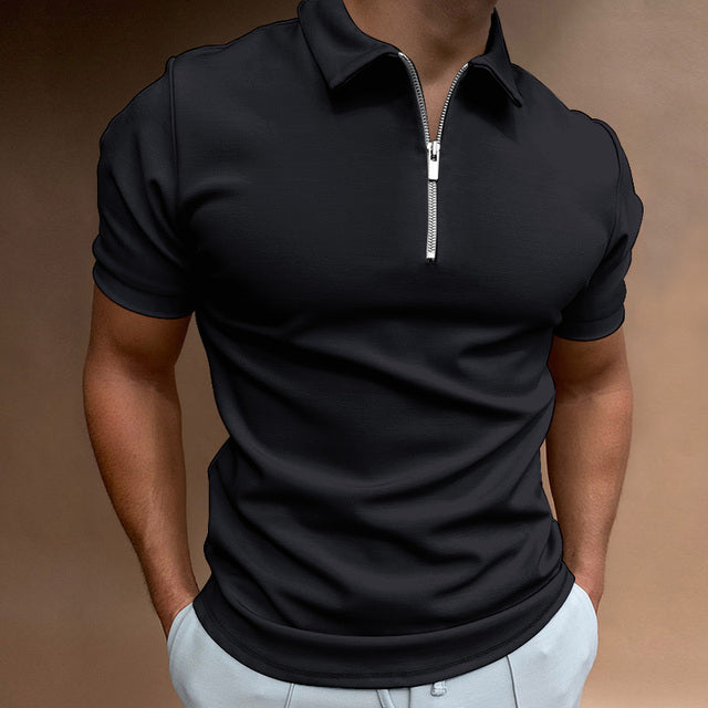 Mineo Polo - Stijlvol Polo met Rits
