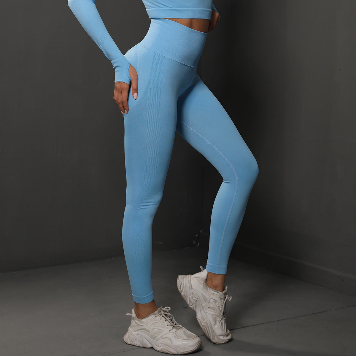 Savya™ | Seamless Sport Legging met Hoge Taille.