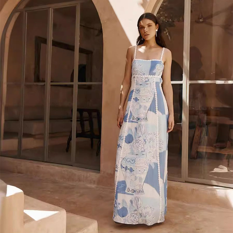 Léa - Kanten Sling Jurk