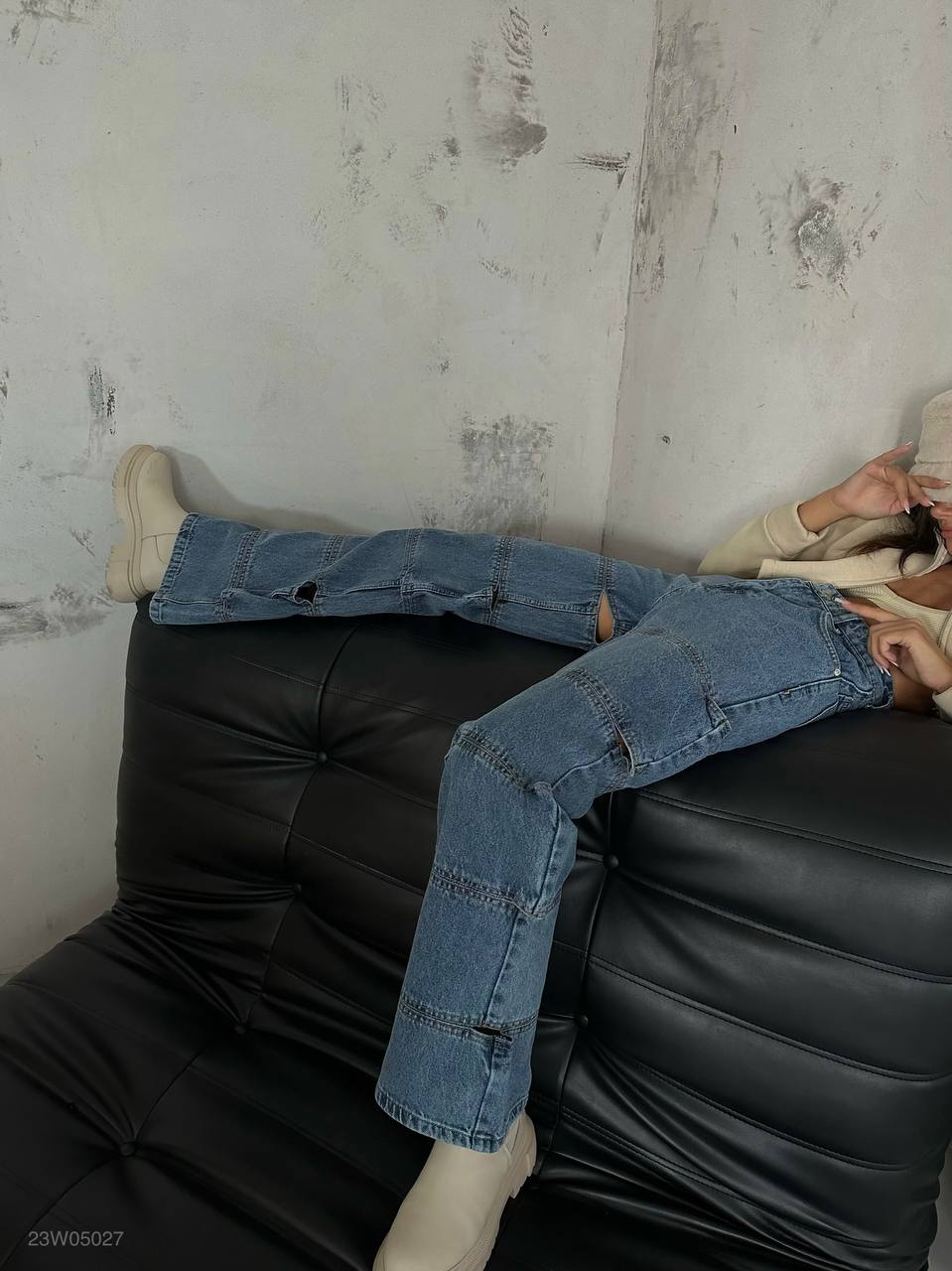Giani - Asymmetrische Jeans