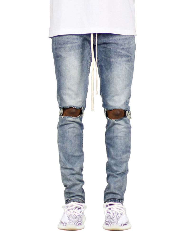 Quinty - Trendy Veters Jeans