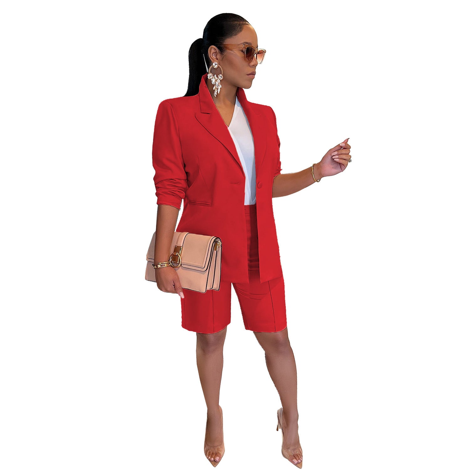 Clarah™ | Tweedelige Zomerse Korte Broek Pak