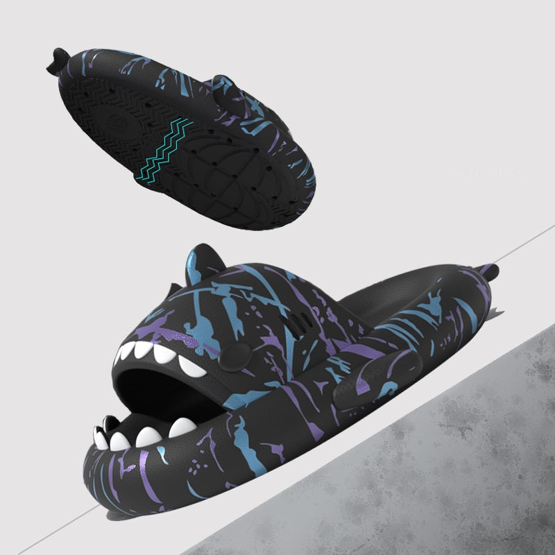 Sharky Stappers™ | Punk Shark Slippers