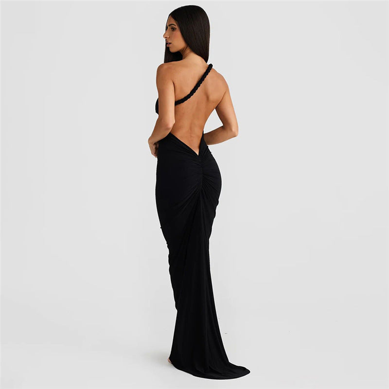 Kate - Halter Rugloze Jurk