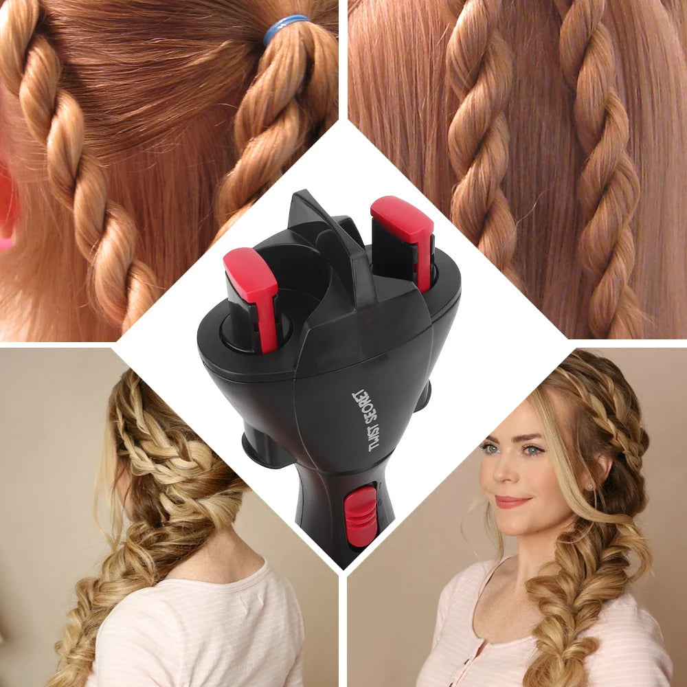 Vlecht Master Pro™ | Moeiteloos prachtige twists en vlechten creëren.