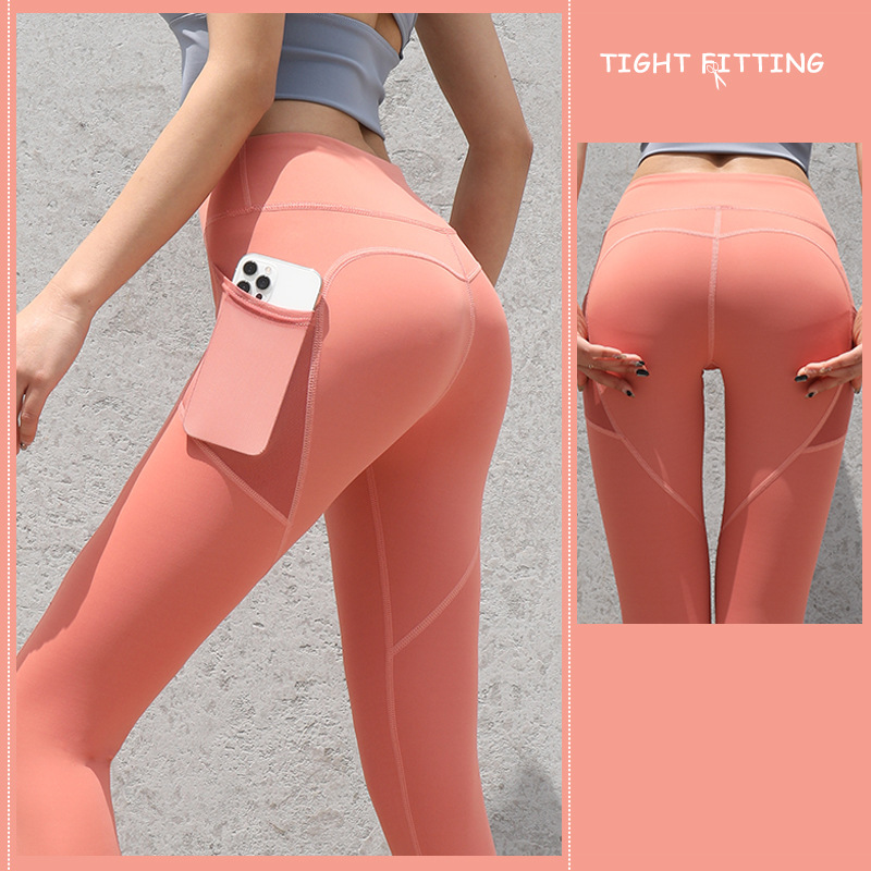 Rineah™ | Sport Seamless Legging met Zakken