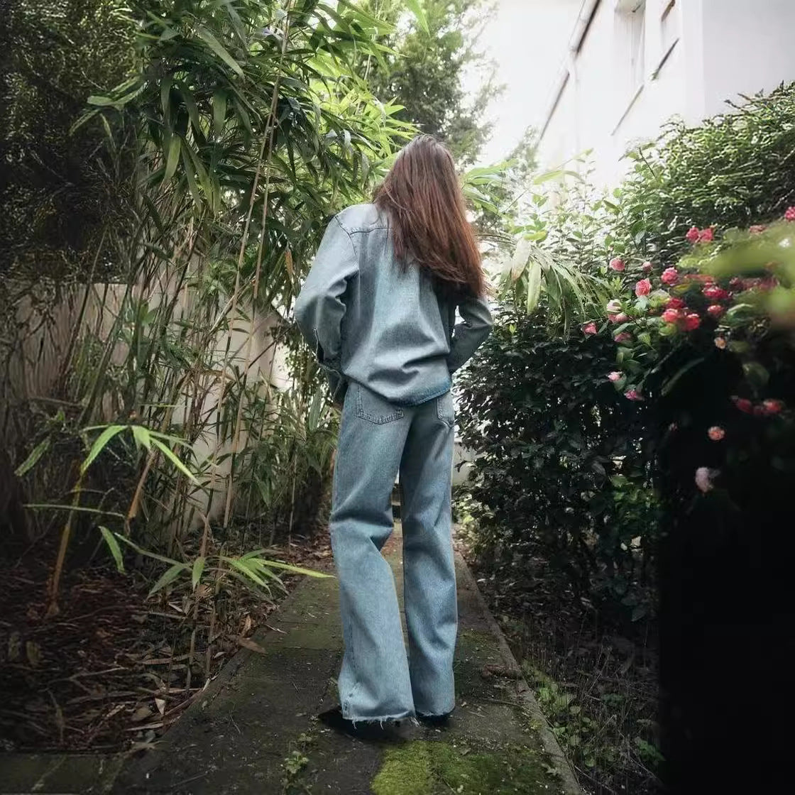 Queny - Dubbellaagse Jeans