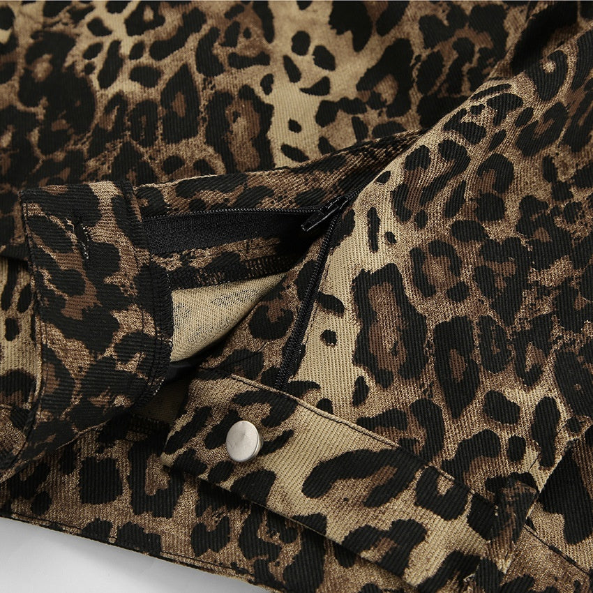 Tanish - Luipaard Print Broek