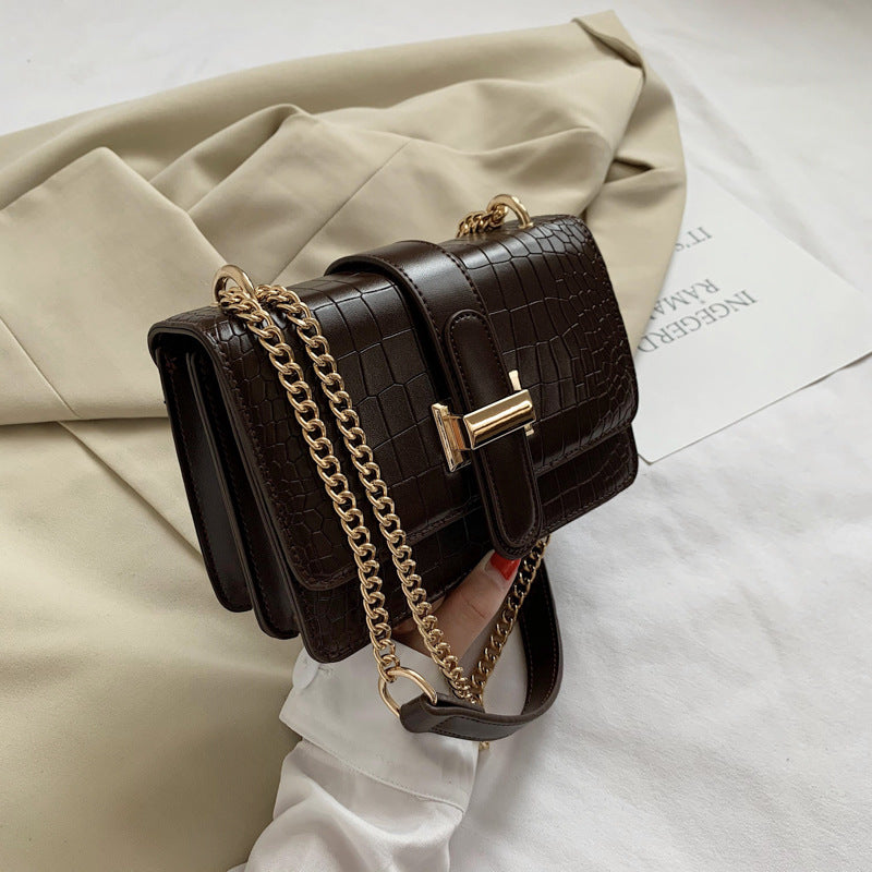 Esmeah™ | Luxe vierkante schoudertas.