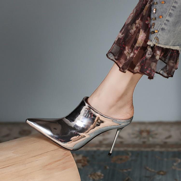 Talveah™ | Stiletto Mettalic Hoge Hakken