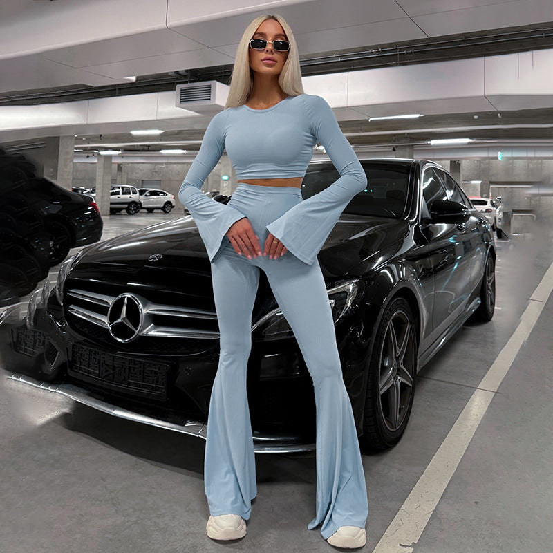 Kisha - Slim Fit Lange Mouw Broek Pak