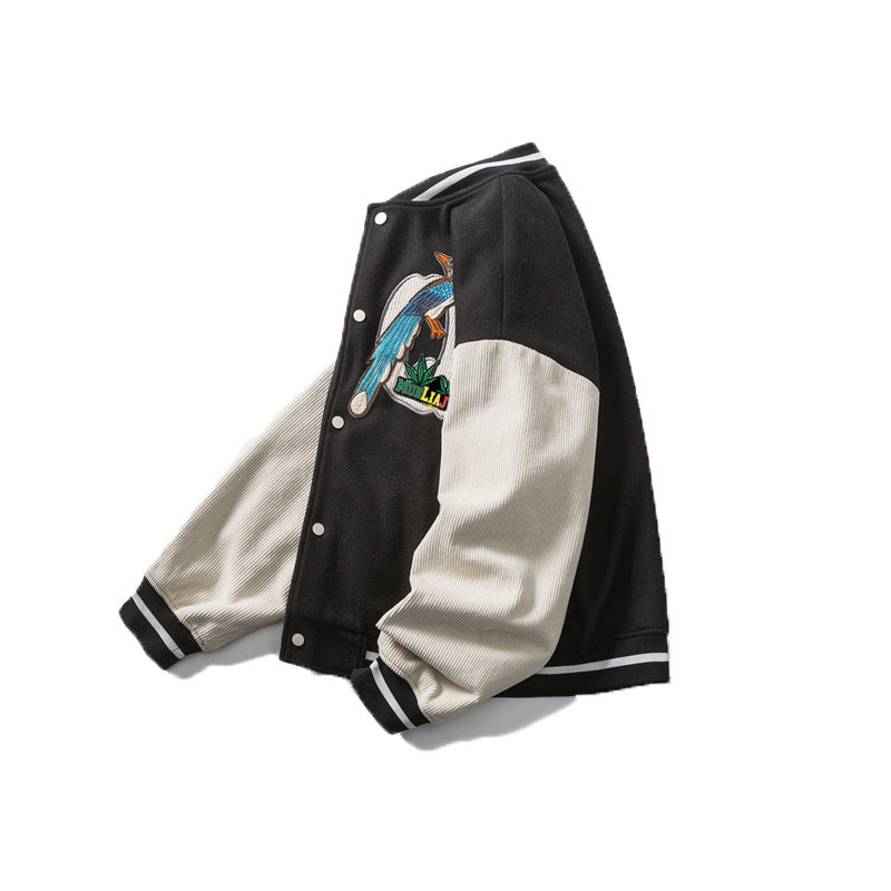 Javier - Geborduurd Honkbal Jacket