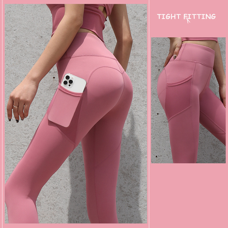 Rineah™ | Sport Seamless Legging met Zakken