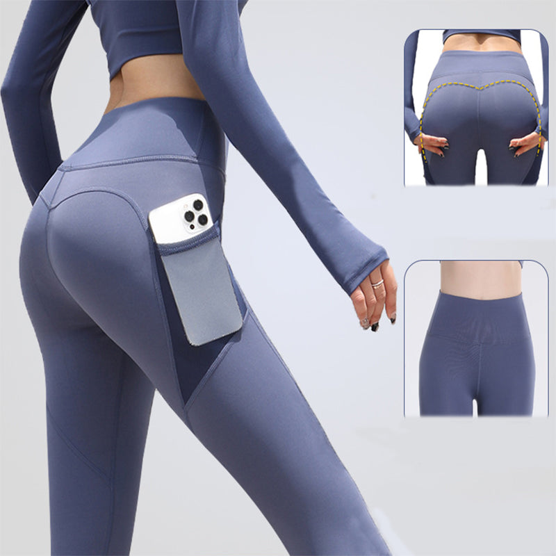 Rineah™ | Sport Seamless Legging met Zakken