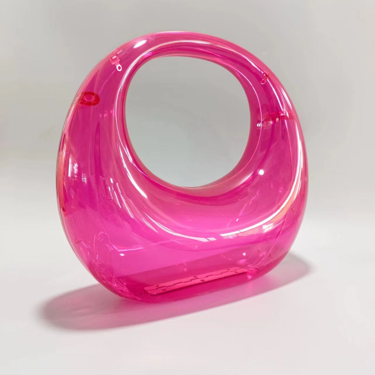 Selena - Doorzichtige Acryl Clutch.