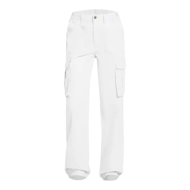 Rubeah™ | Getailleerde Cargo Broek met Rechte Pijpen