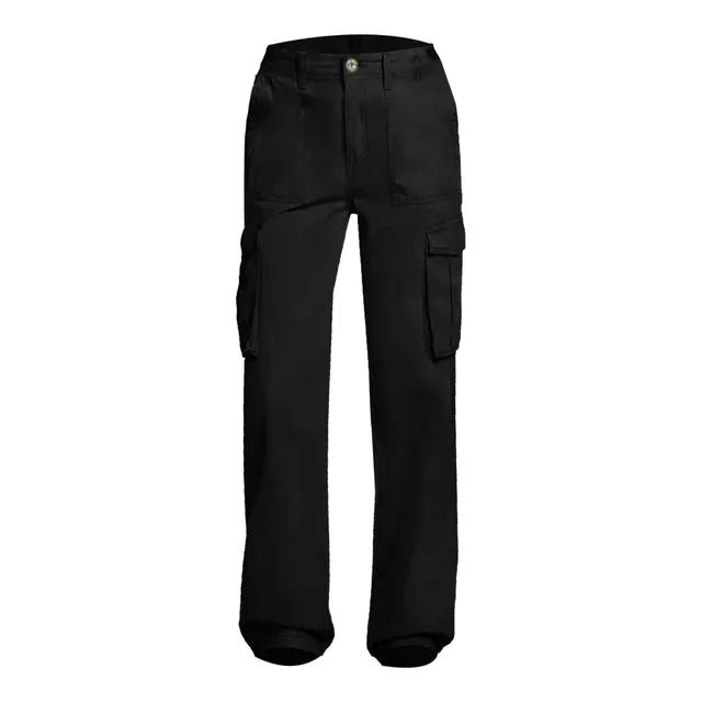 Rubeah™ | Getailleerde Cargo Broek met Rechte Pijpen