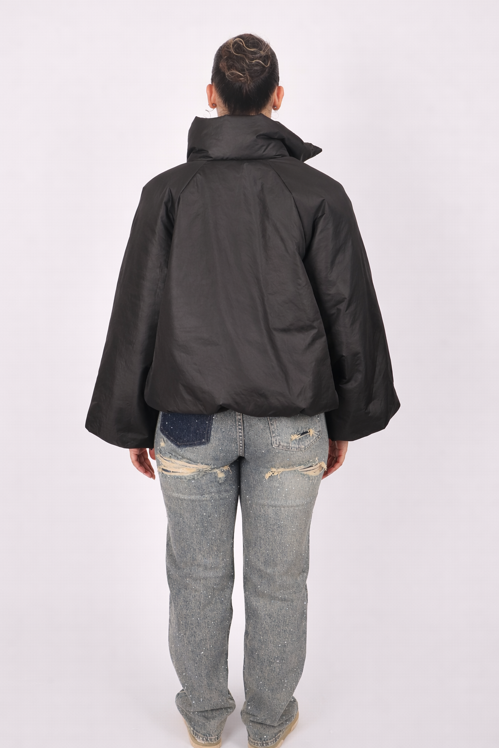 Saveah Puff Jacket Zwart