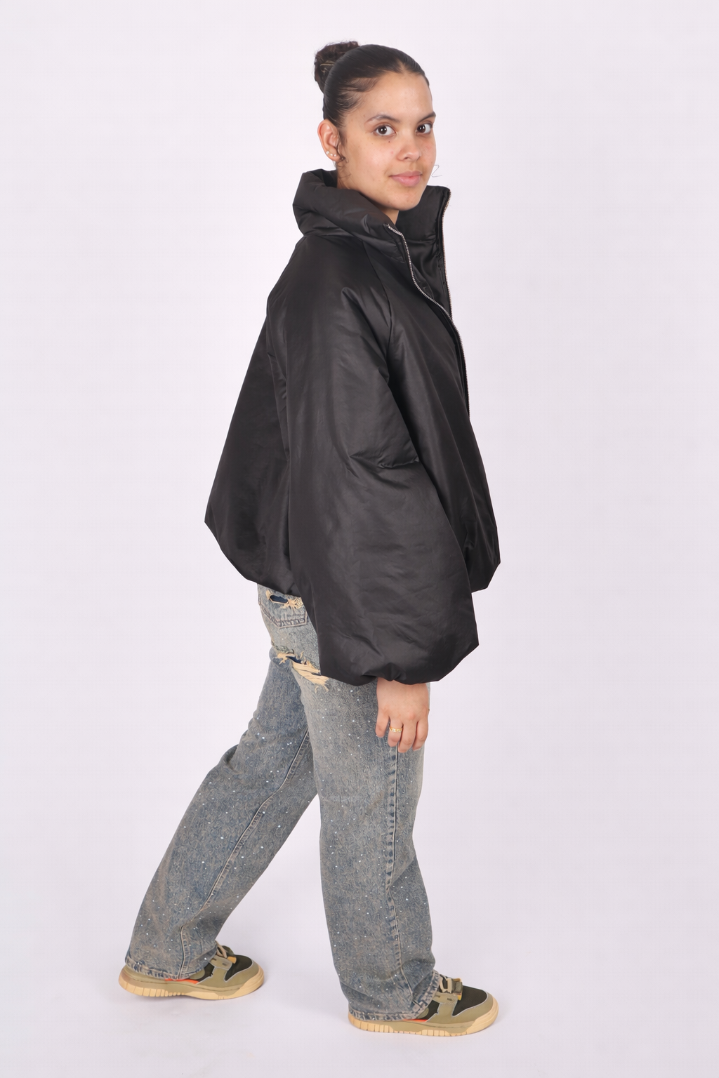 Saveah Puff Jacket Zwart