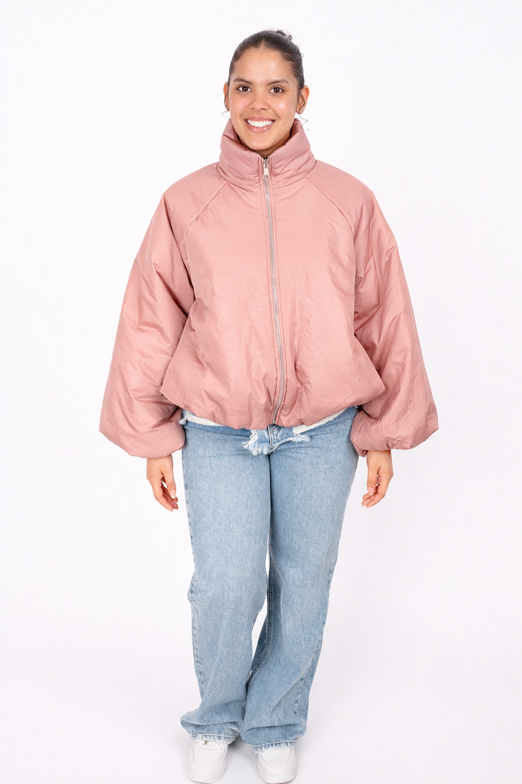 Saveah Puff Jacket Blush Pink