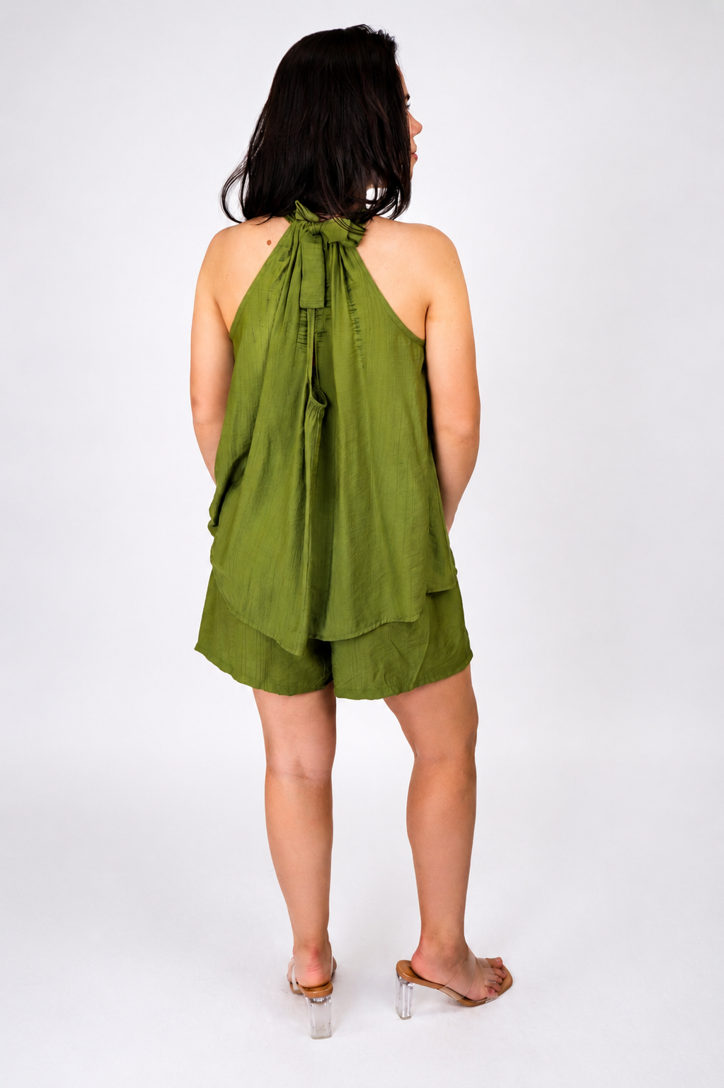 Noelle Linen Set Groen