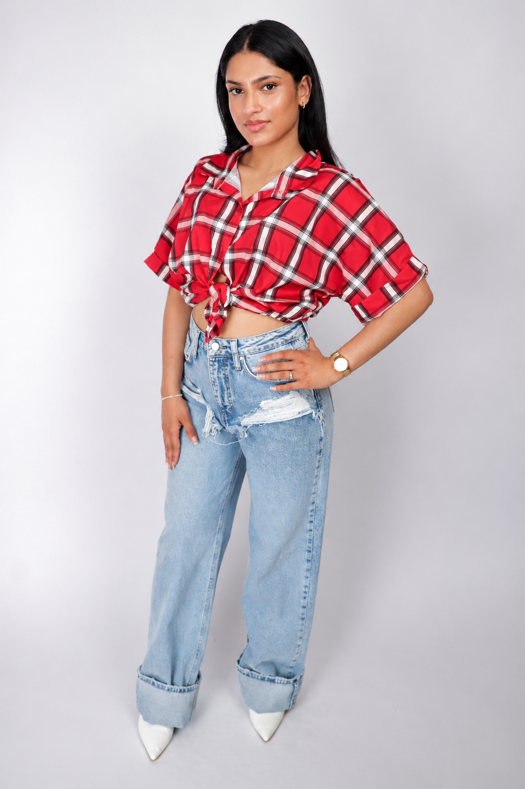 Cherry Knot Blouse