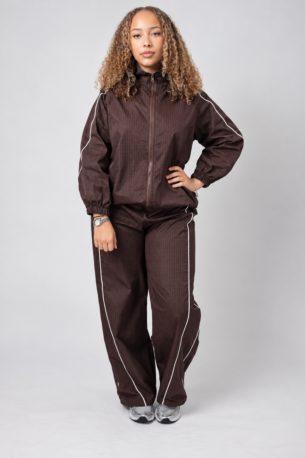 Urban Luxe Tracksuit Bruin