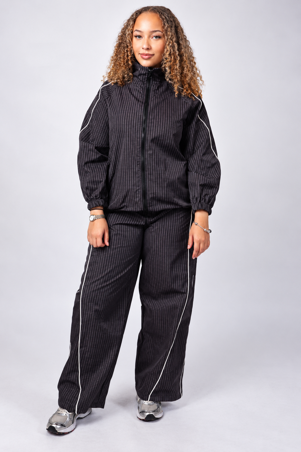 Urban Luxe Tracksuit Zwart