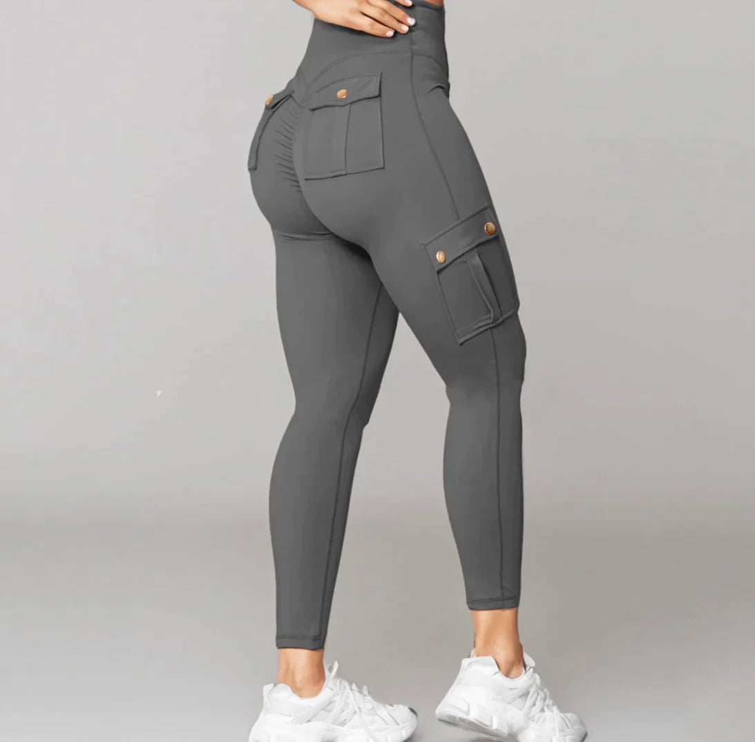 Sylva™ | Cargo Legging met een Strakke pasvorm.