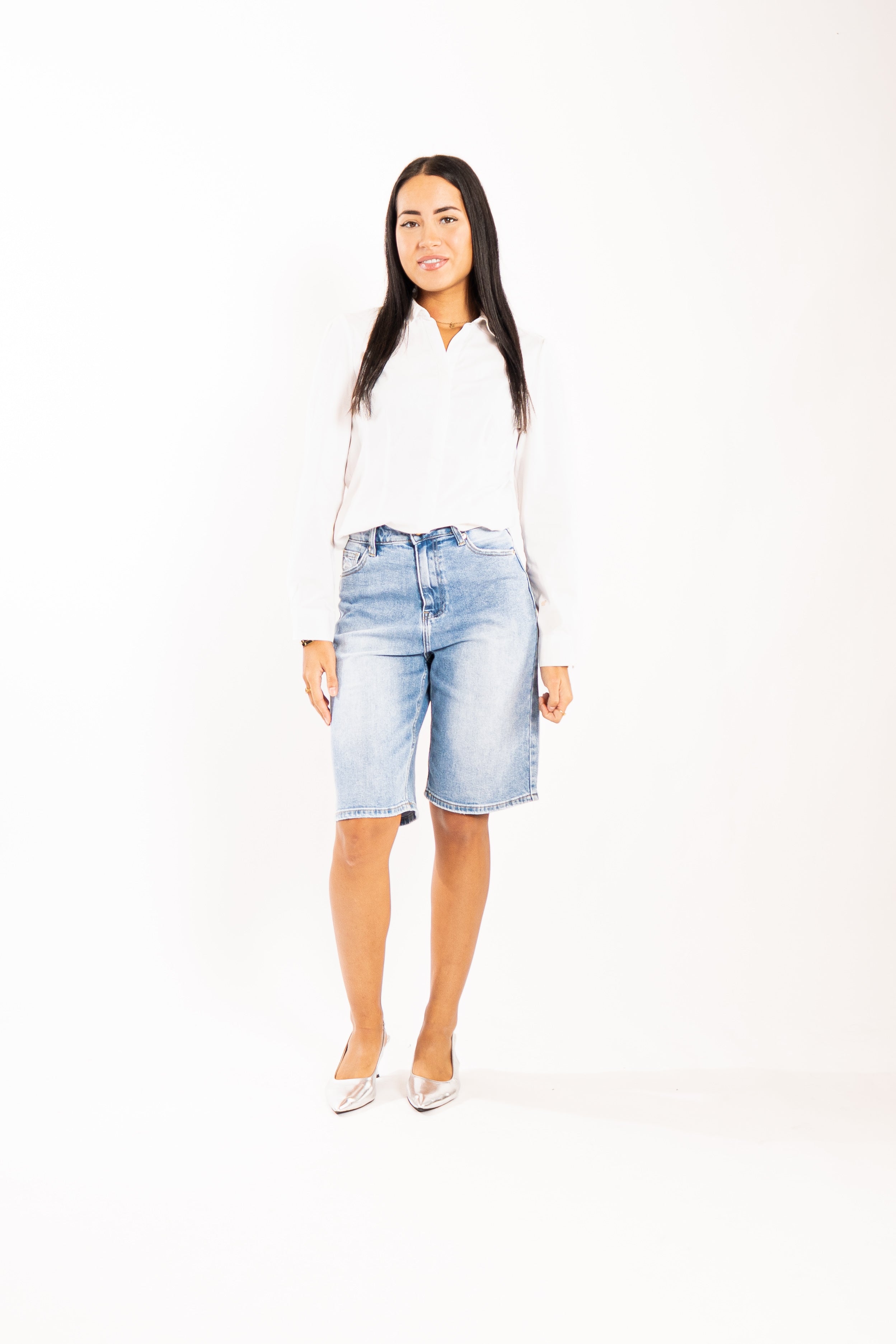 Zara bermuda zak jeans