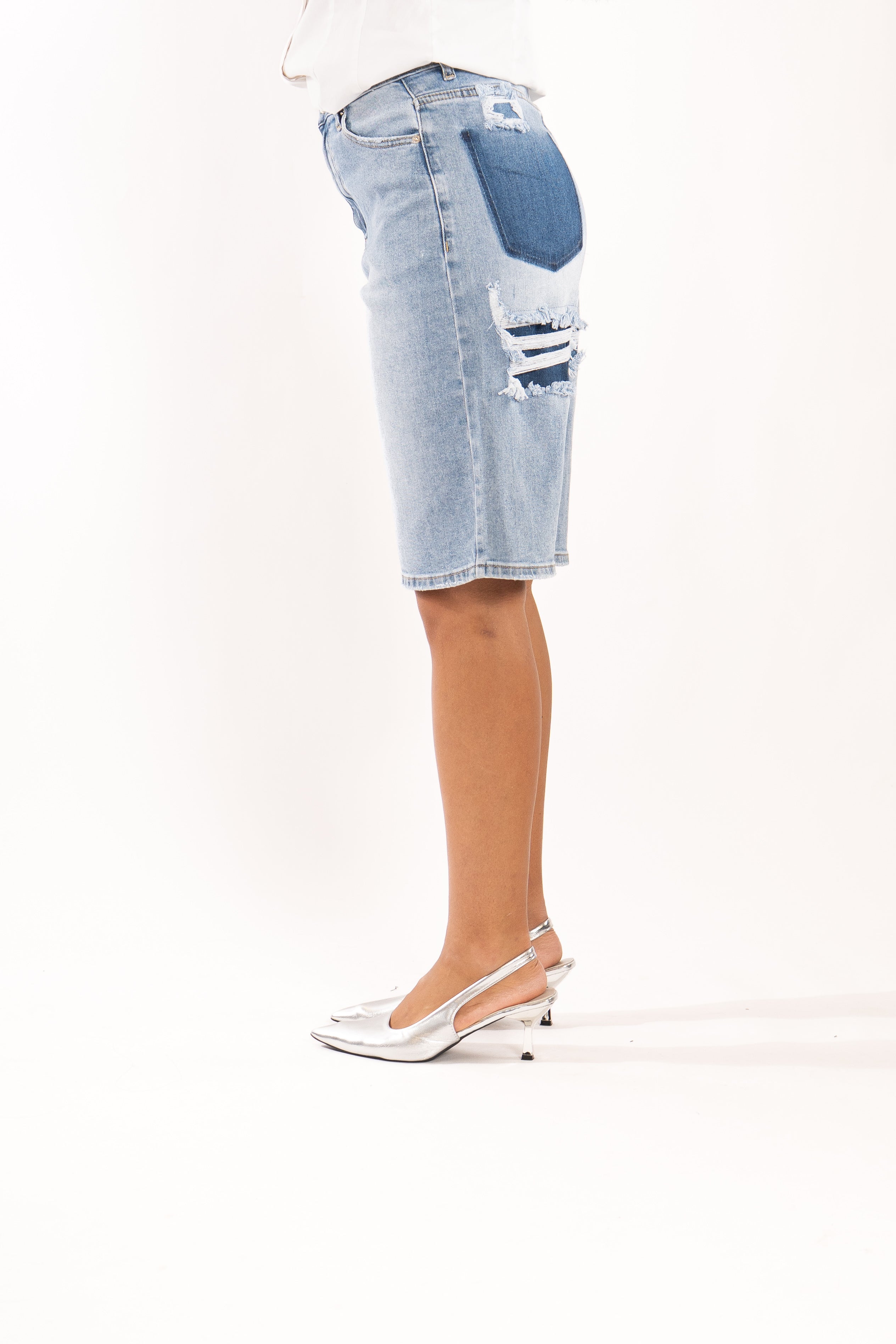 Zara bermuda zak jeans