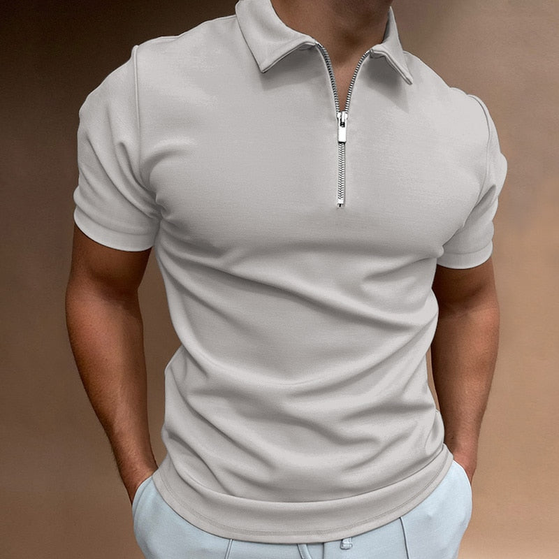 Mineo Polo - Stijlvol Polo met Rits