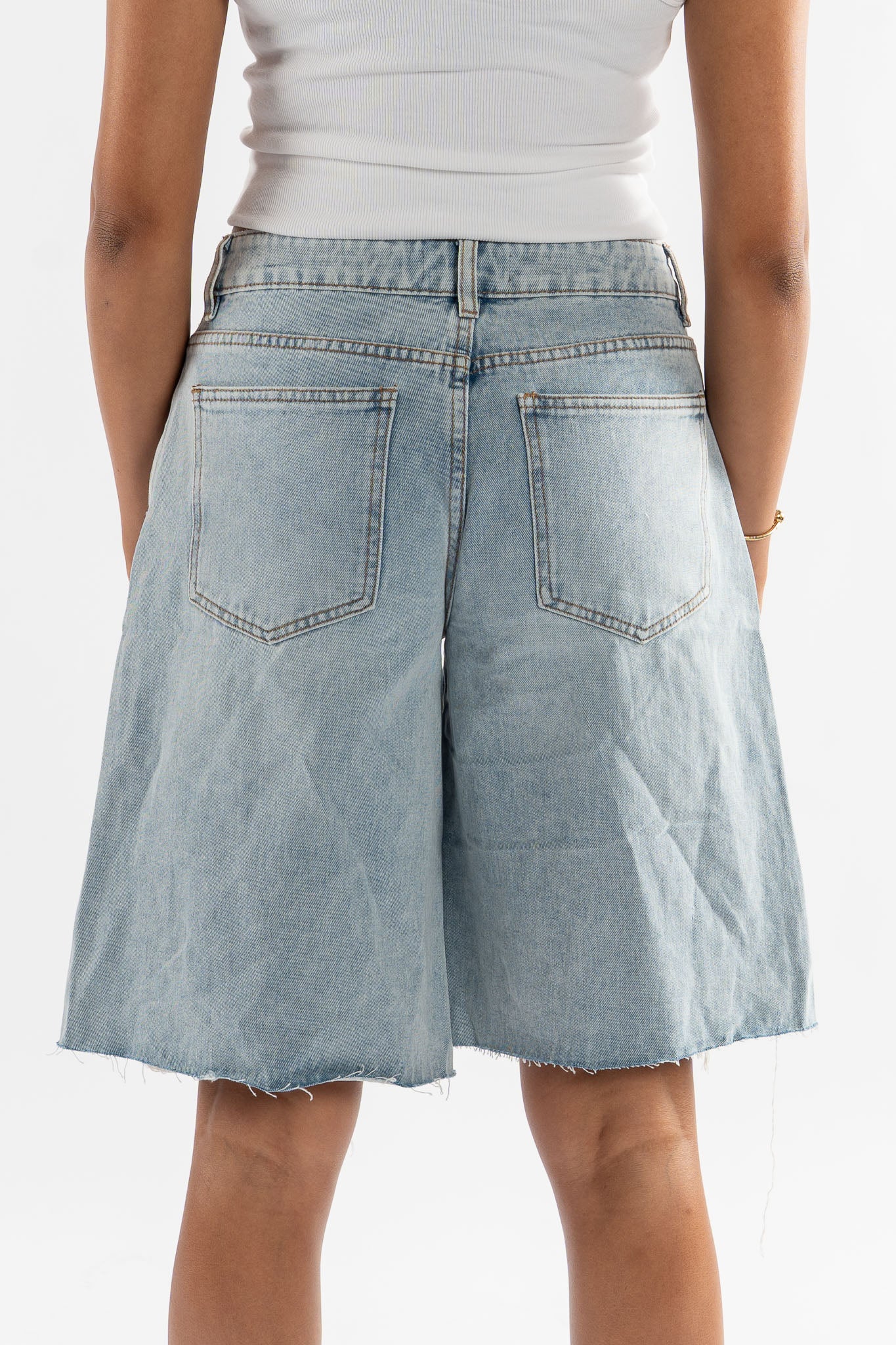 Zara Ripped Bermuda