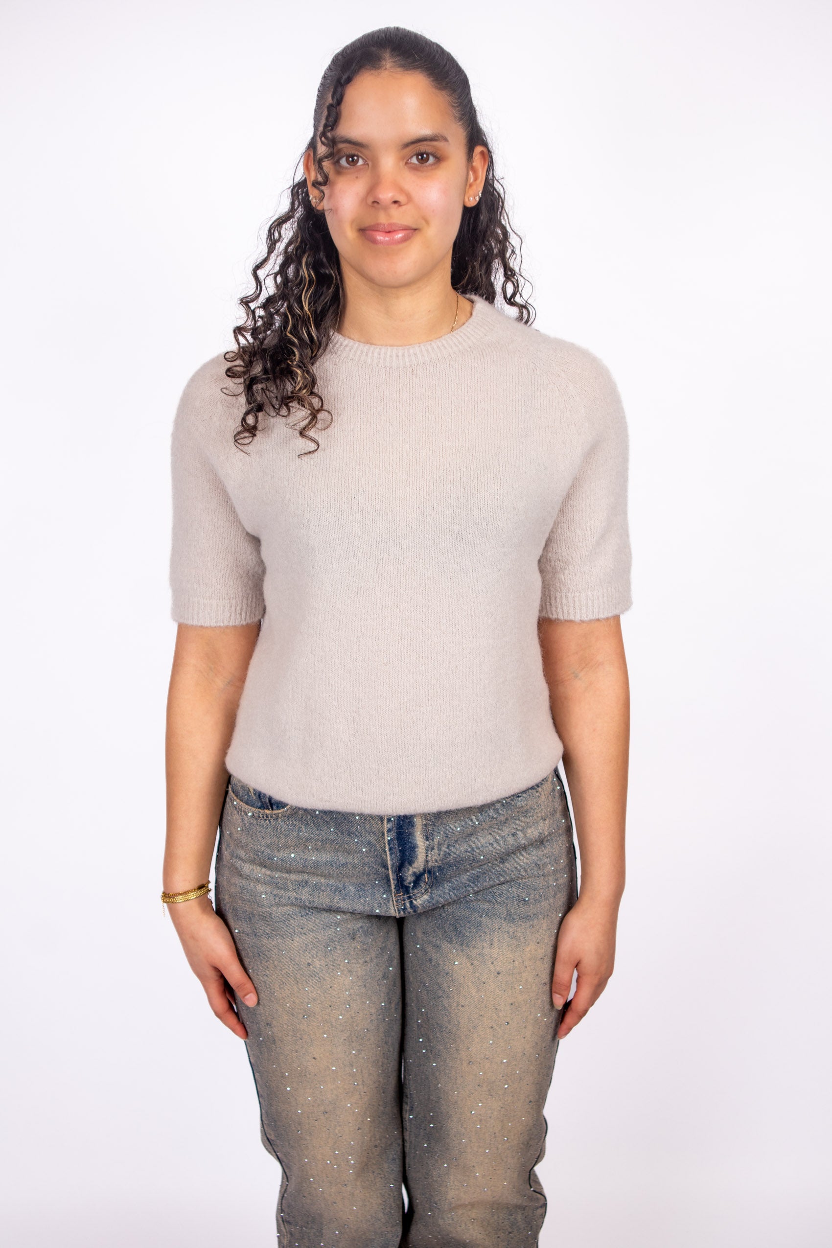 Knit Top - Soft Beige