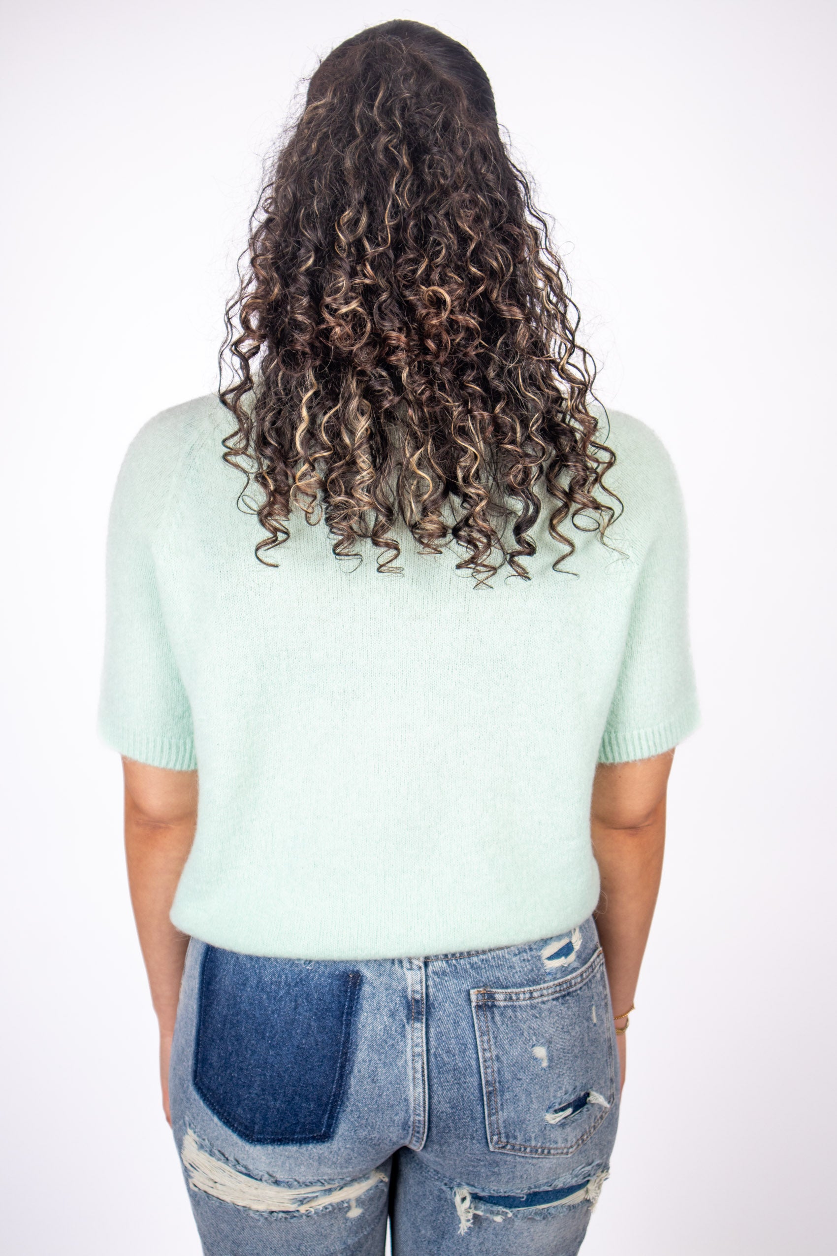 Knit Top - Soft Mint
