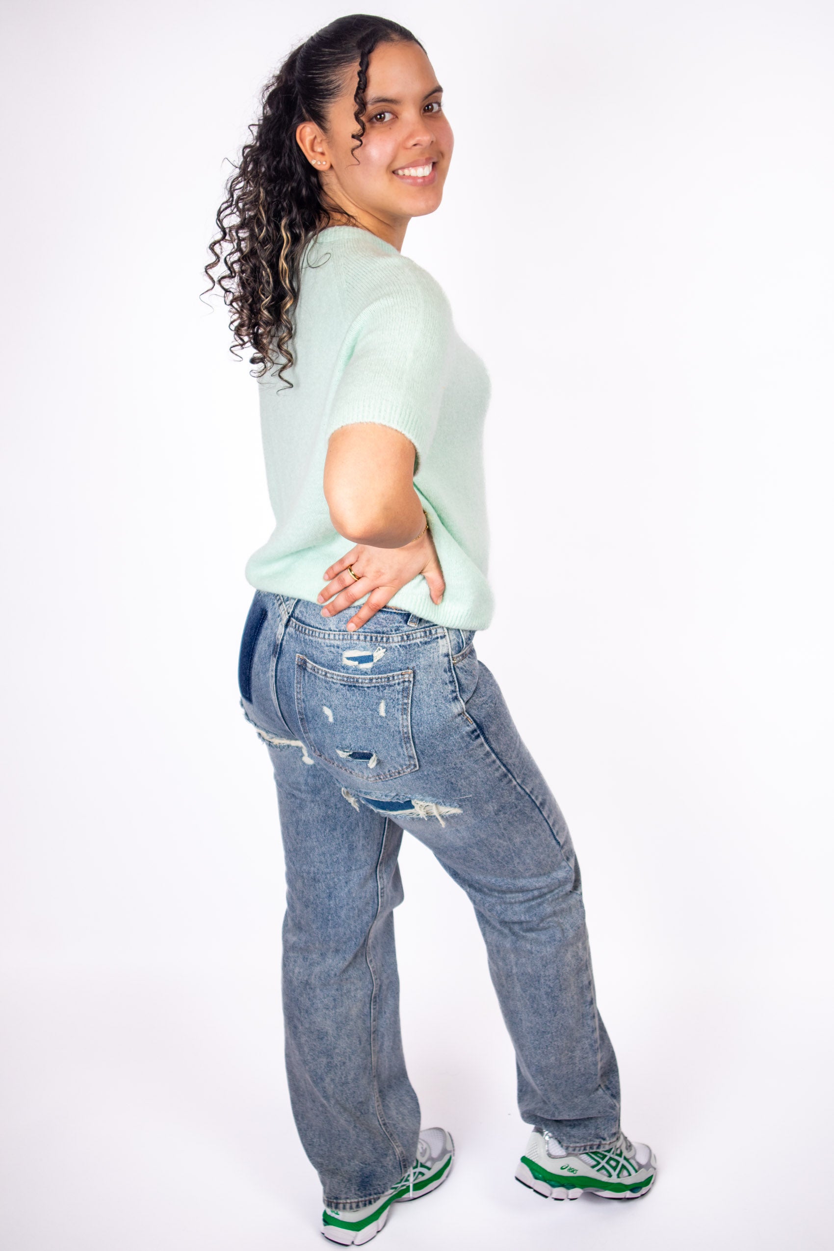 Knit Top - Soft Mint
