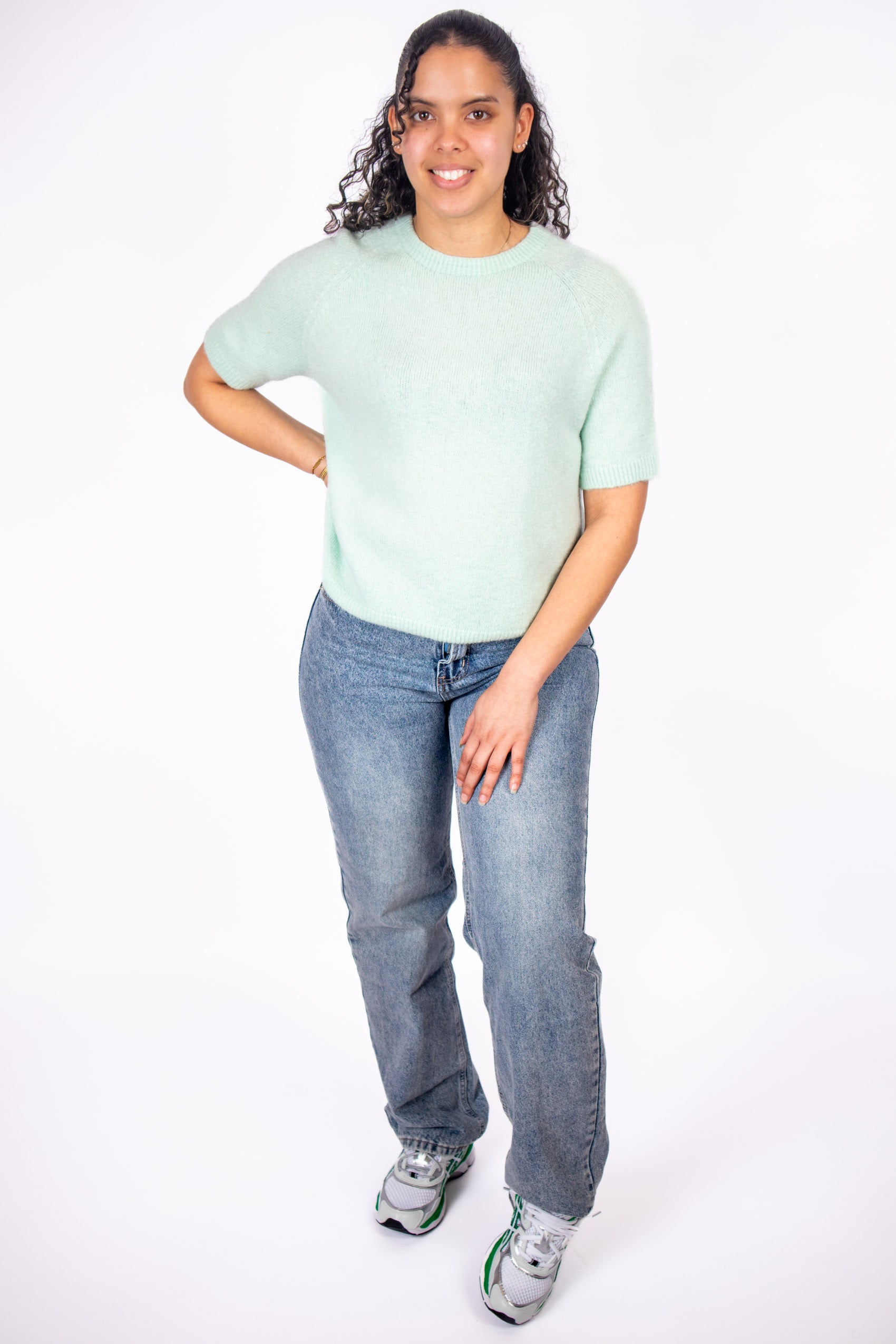 Knit Top - Soft Mint