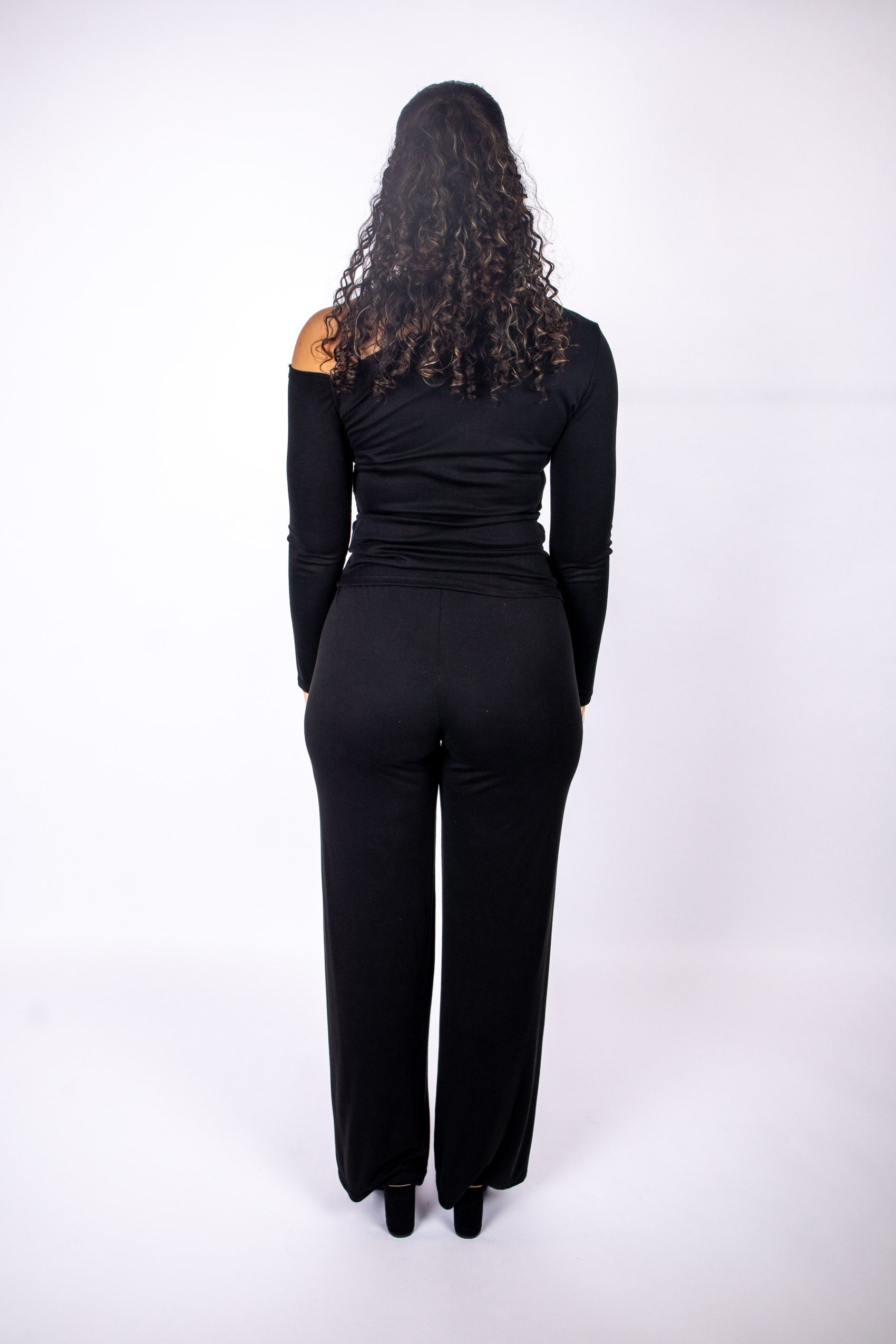 Auréa Draped Set - Black