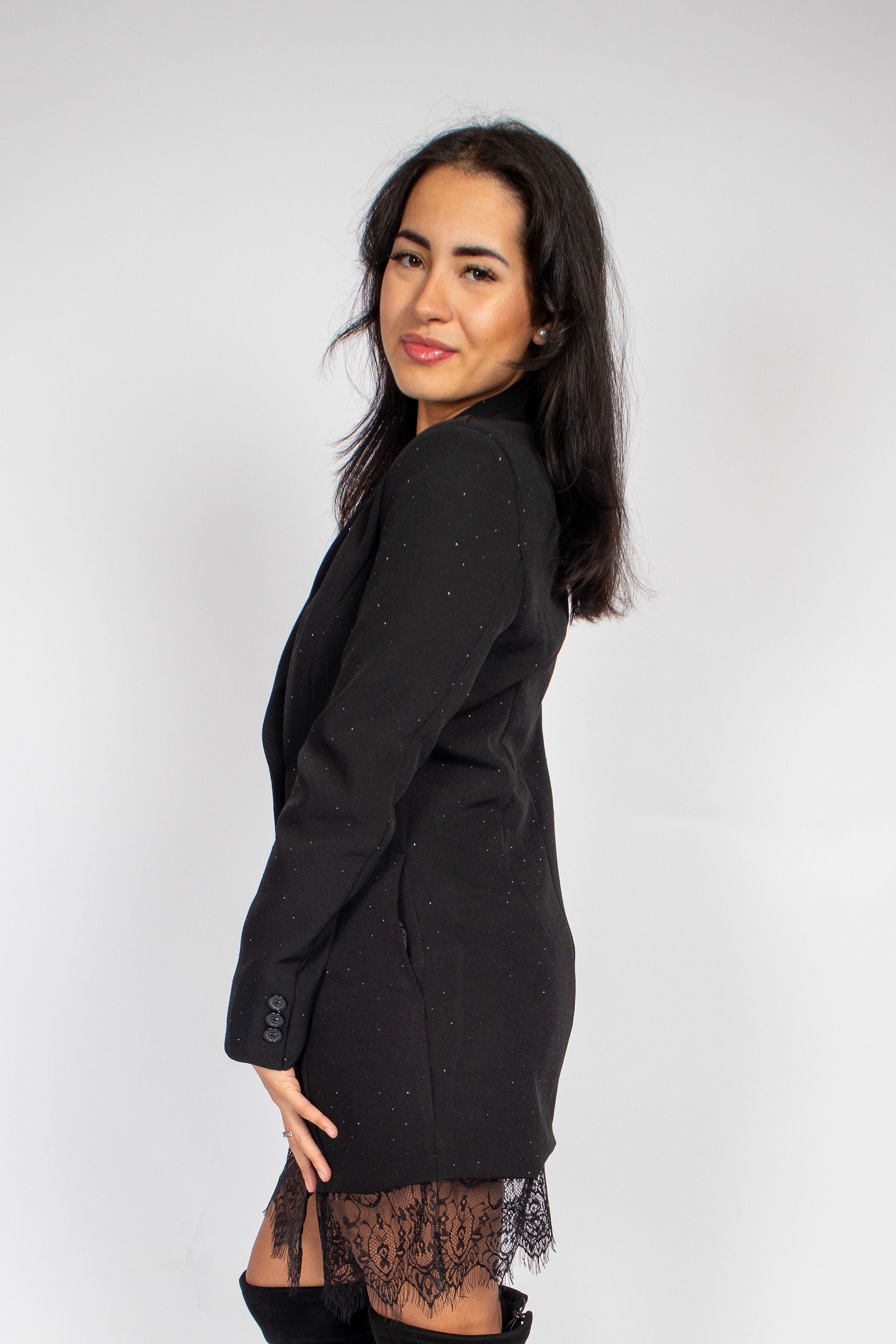 Blazer Dress Strass