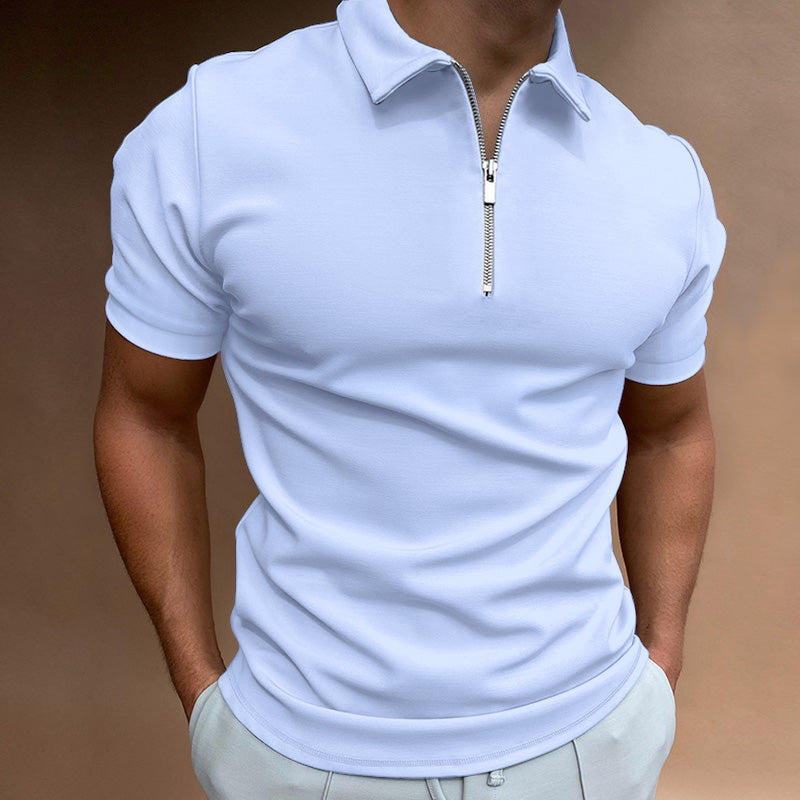 Mineo Polo - Stijlvol Polo met Rits