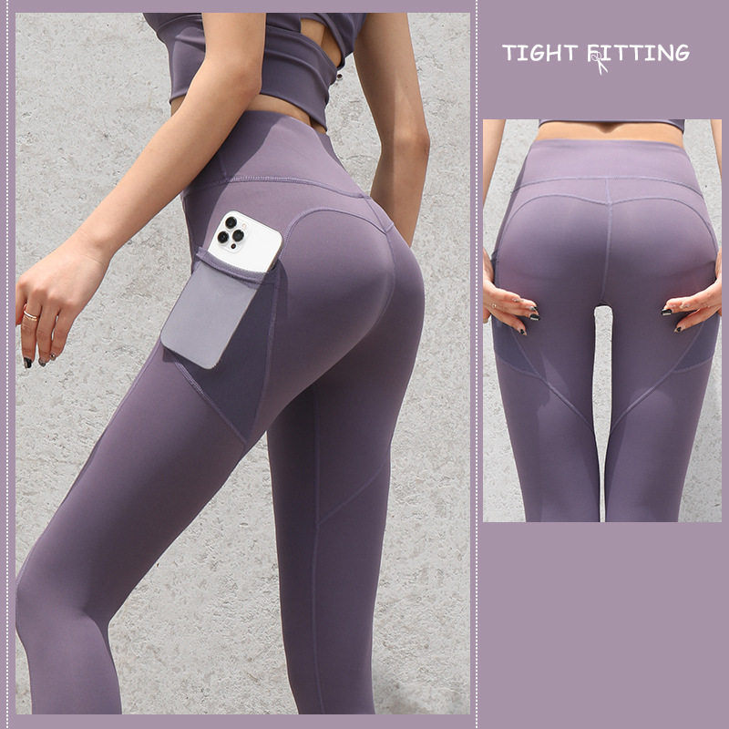 Rineah™ | Sport Seamless Legging met Zakken