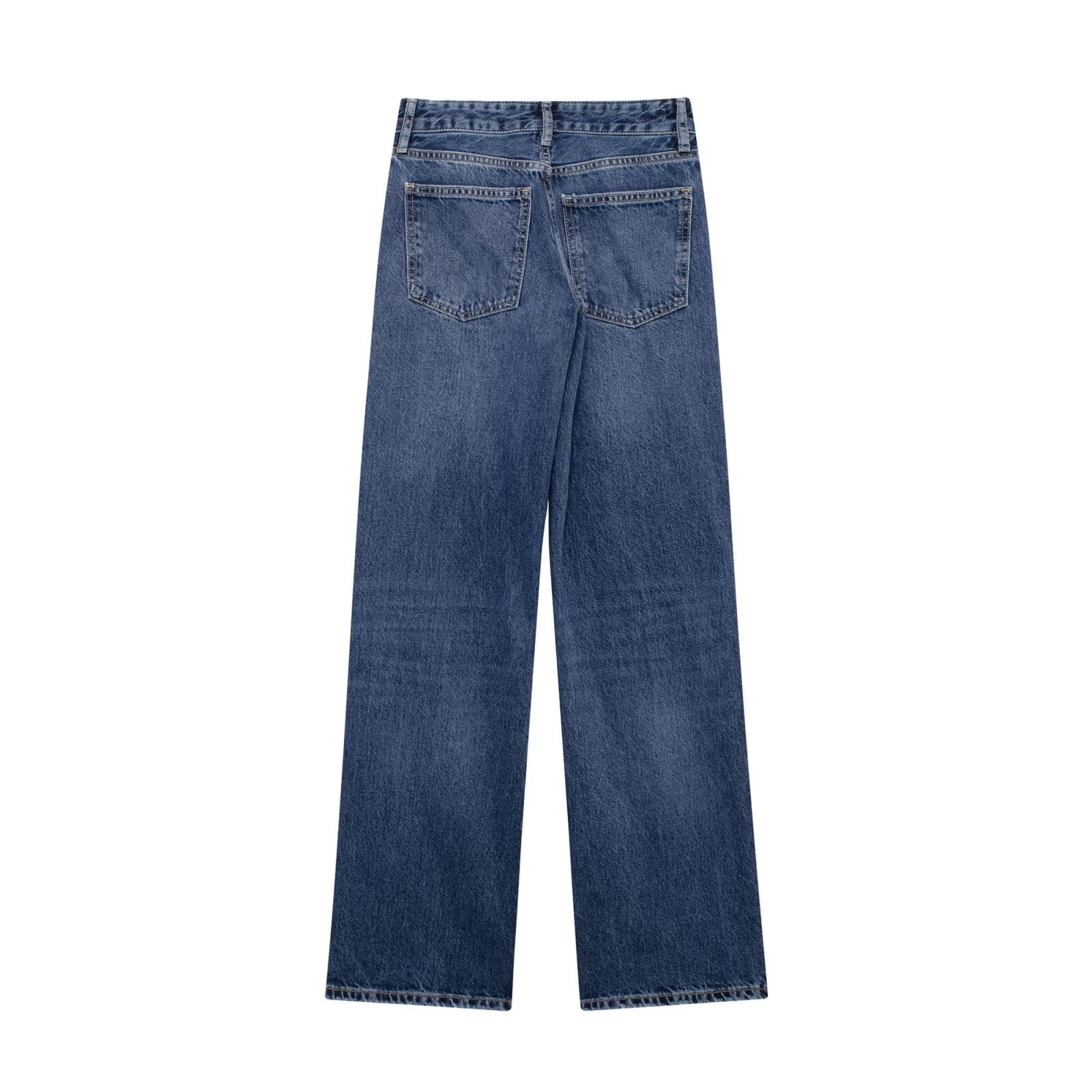 Zarelis - Mid-waist Wijde Jeans
